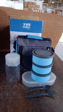 All-in-One Lunch Box with Fabric Bag for Office & School
