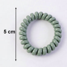 Soft Stretchable Telephone Wire Style Hair Bands Set (1 Pc)
