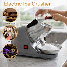snow cone ice crusher machine