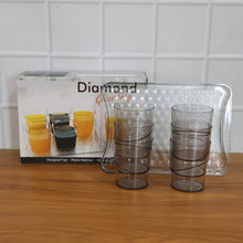 Premium Glass Serving Set (6 Glass With 1 Tray)