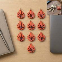 Basketball design key ring set