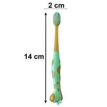 Kids Toothbrush with Cute Animal Whistle Toy Set