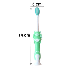 Kids Toothbrush with Cute Cartoon Whistle Toy Set (2 Pc Set)
