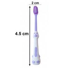 Kids Cartoon Spring Frog Toy With Toothbrush Set (2 Pc Set)