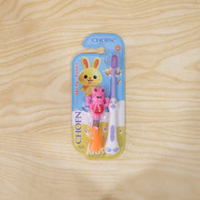 Kids Cartoon Spring Frog Toy With Toothbrush Set (2 Pc Set)