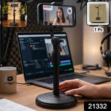 foldable mobile phone stand for table use