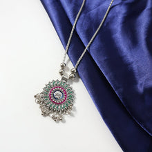 Indian silver necklace        
