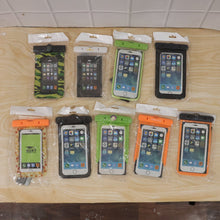 Mix color waterproof mobile pouch lifestyle shot