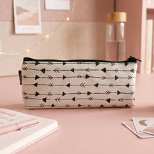 Stylish Canvas Pencil Pouch (1 Pc)