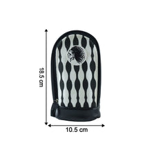 Stylish Hard Base Zipper Pencil Pouch (1 Pc)