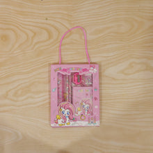 unicorn theme stationery set