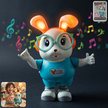 swing rabbit musical dancing toy