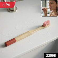 Eco Friendly Bamboo Toothbrush with Soft Bristles (1 Pc)