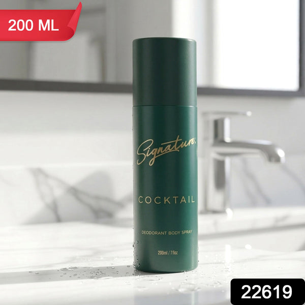cocktail fragrance body spray for men