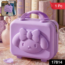 Kids Bear-Shaped Hard Shell Storage Carry Case with Handle (Mix Design)
