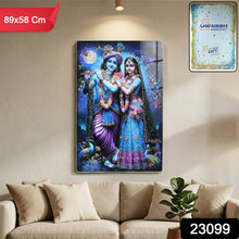Radha Krishna Elegant Wall Frame