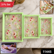 Floral Serving Tray