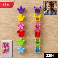 colorful plastic hair clips girls