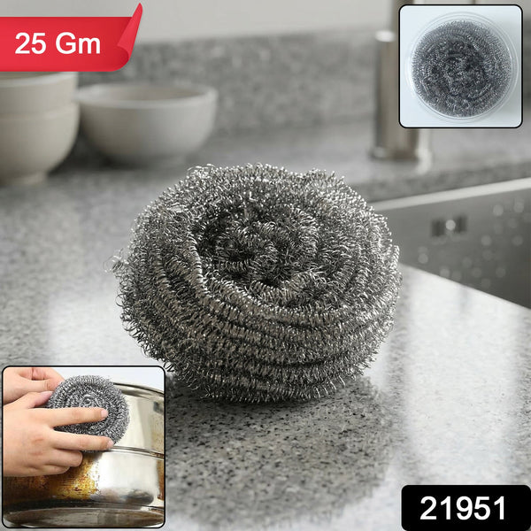 steel dishwashing scrub pad
