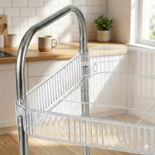 4 Layer Multipurpose Storage Trolley with Wheels