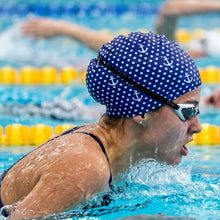 flexible big swim cap