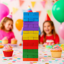 Wooden Stacking Tower Game - (54 Pc)