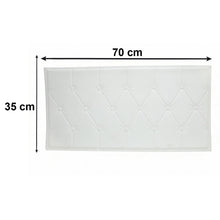 bedroom decorative foam wall tile white