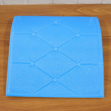 DIY self adhesive wall decor blue