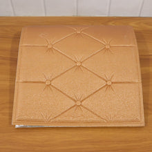 DIY self adhesive wall decor brown