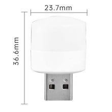 Yellow USB LED LAMP Night Light, Plug Small Led Nightlight  (1 Pc)